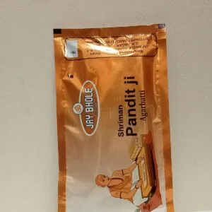 Jay Bhole Pandit Ji Zipper Agarbatti 150 gm