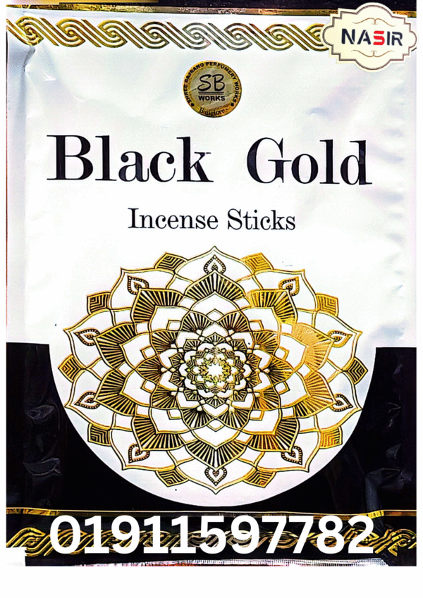 Black Gold Incense Sticks – Premium Long-Lasting Fragrance