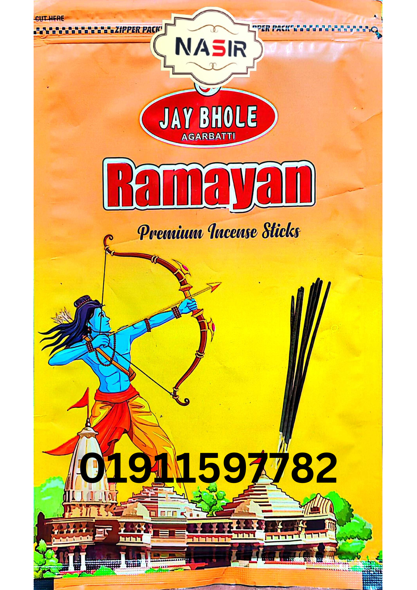 Jay Bhole Ramayan Premium Incense Sticks