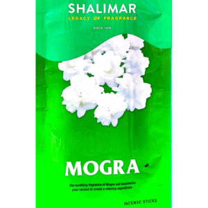 Shalimar Mogra Incense Sticks – Premium Floral Fragrance🌸